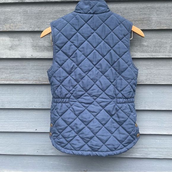 Riding Sport Equestrian Wear blue quilted vest XS - Picture 6 of 10